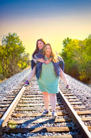 Brandi and Heather BFFS
